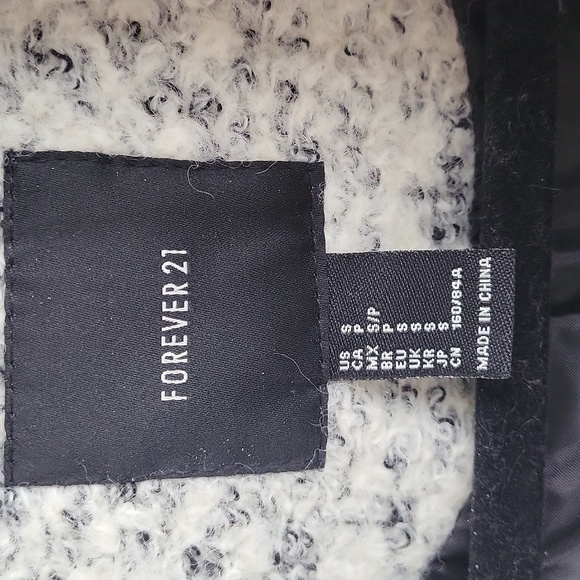 Forever 21 wool Bouble breasted jacket - Picture 8 of 9